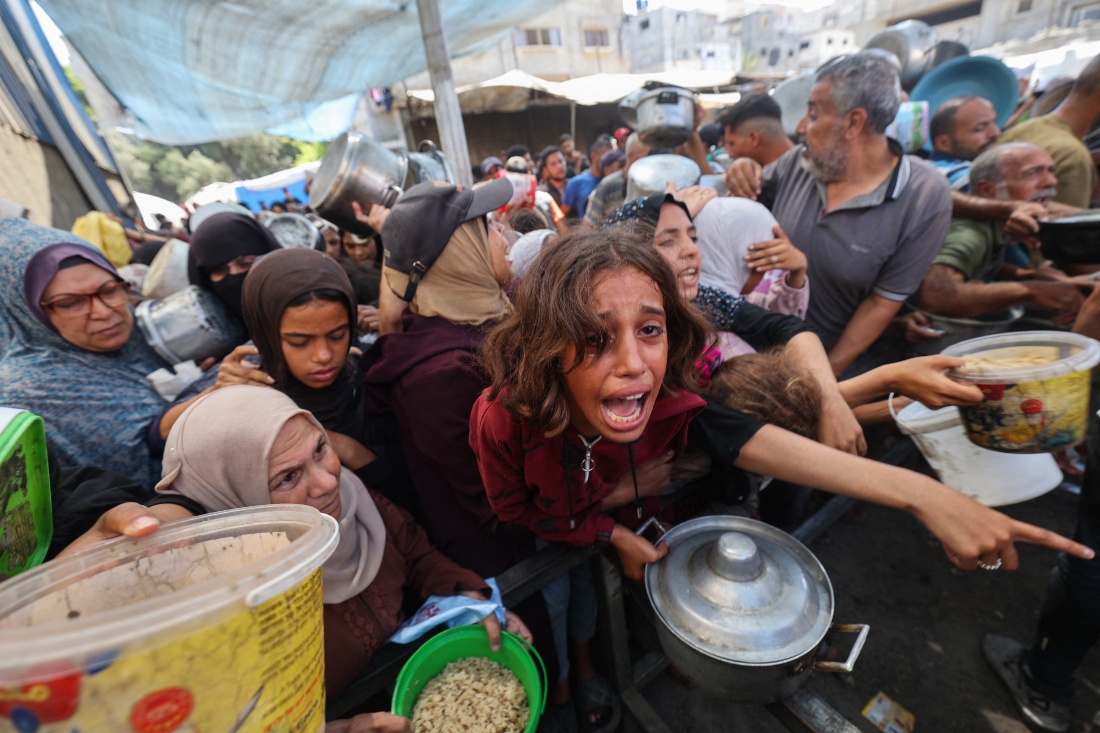 The UN has declared a famine in Gaza after two years of war. (AFP)
