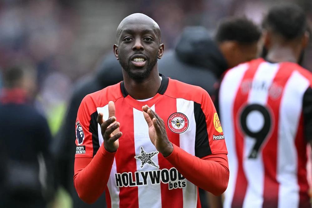 Yoane Wissa’s arrival from Brentford will be a boost to Newcastle manager Eddie Howe whose side have had two 0-0 draws in their opening three games. (AFP)