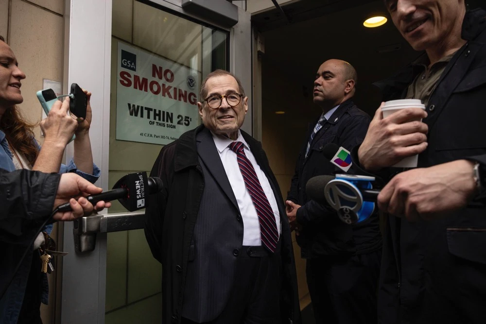 Nadler’s decision to relinquish that spot came a day after fellow Democratic Rep. Jamie Raskin announced his bid for the job and quickly amassed support from colleagues. (AP)