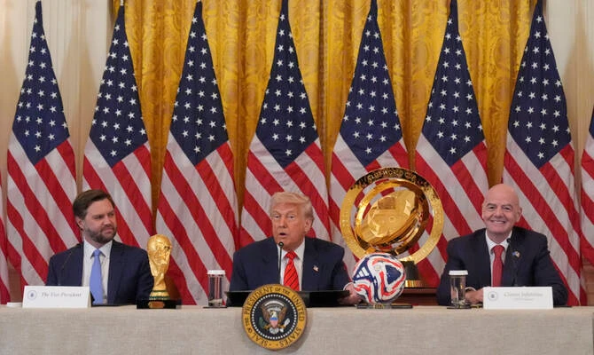 President Donald Trump will attend the men's final of the US Open tennis championship in New York on Sunday, a White House official said, marking the latest in a series of visits to major sporting events. (AP/File)