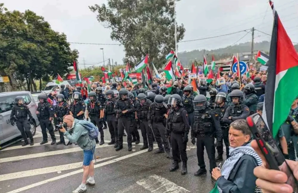 Organizers cut short another Spanish Vuelta stage because of pro-Palestinian protests