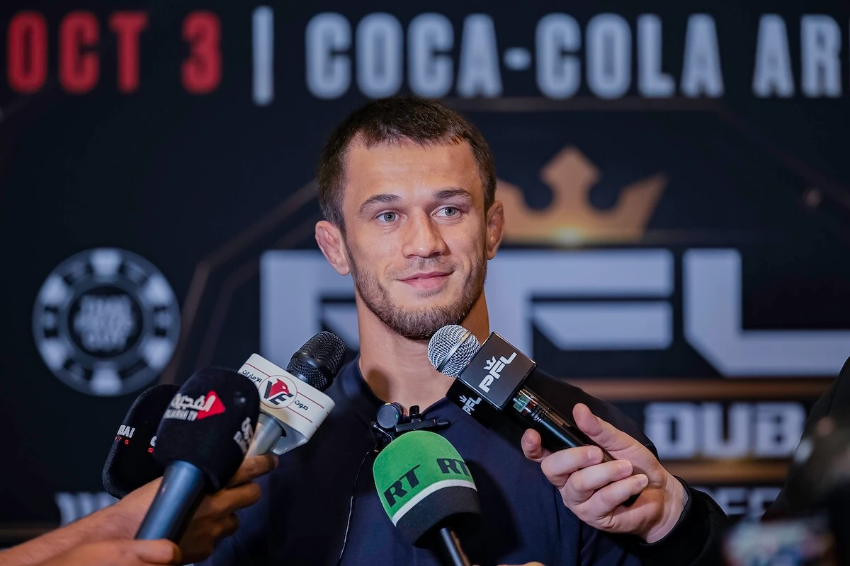 PFL Lightweight world champion Usman Nurmagomedov. (PFL)