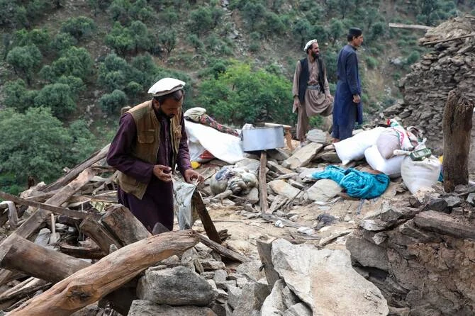 The UN's migration agency is appealing for funds for around 134,000 people who need help in Afghanistan, nearly two weeks after an earthquake killed more than 2,200 people in the country’s mountainous east. (AFP/File)