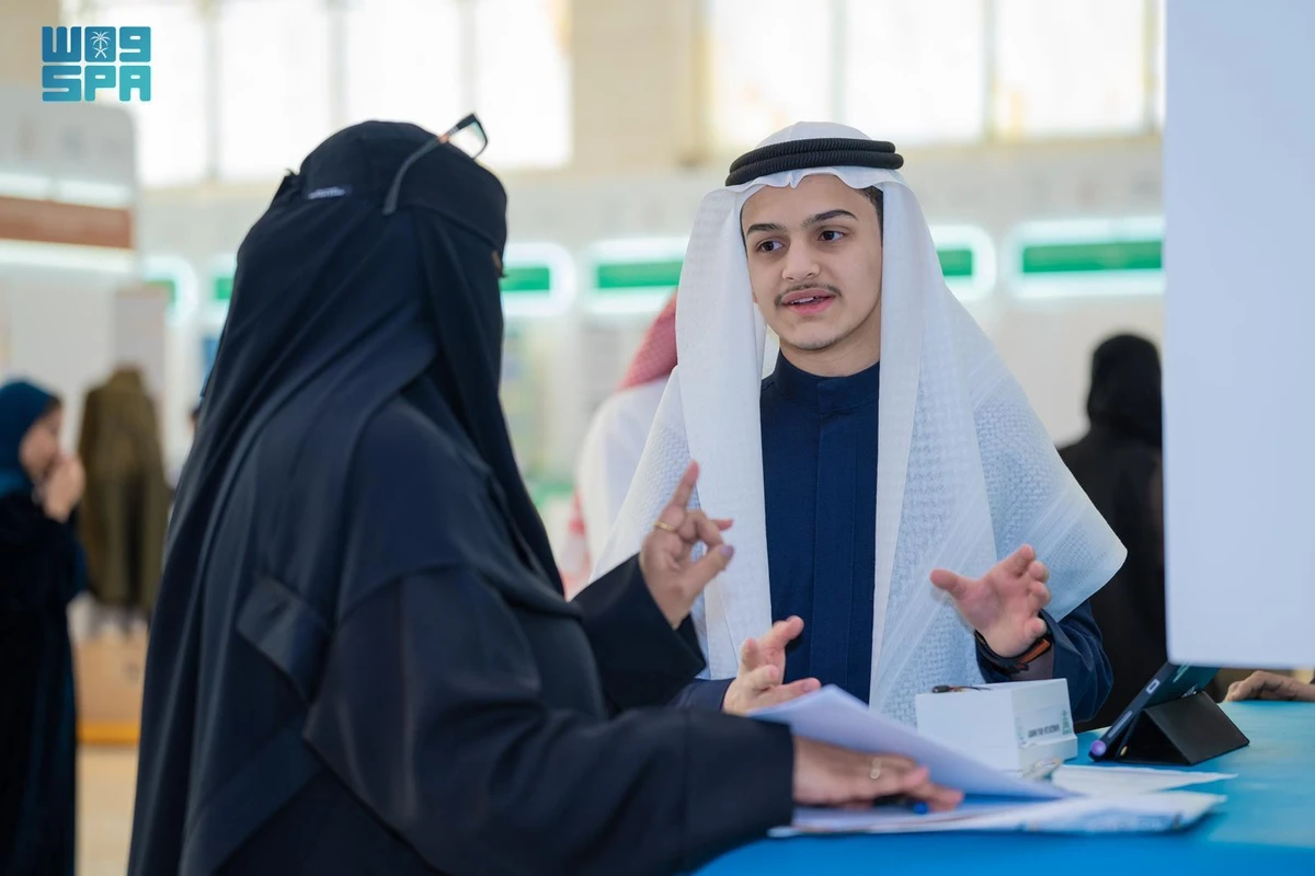 The competition is open to intermediate and high school students across all regions of the Kingdom in 22 scientific fields. (SPA)