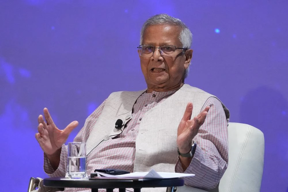 Interim leader Muhammad Yunus has backed the 28-page draft, dubbed the ‘July Charter’ after last year’s student-led uprising, which proposes a two-term limit for prime ministers and expanded presidential powers. (AFP)