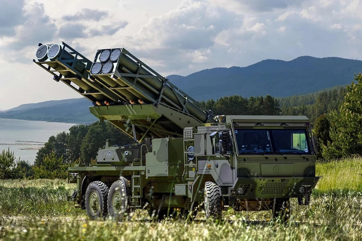 The contract involved the purchase of 12 SILAM rocket launcher systems derived from the PULS platform made by Israel. (Elbit Systems)