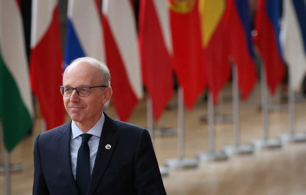 Prime Minister Luc Frieden said that “the Luxembourg government intends to join those who recognize the State of Palestine at next week’s conference on the two-state solution.” (AFP)