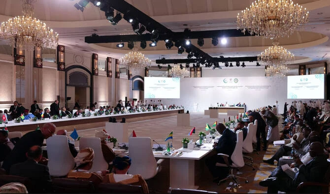 Qatar’s Prime Minister and Minister for Foreign Affairs Sheikh Mohammed bin Abdulrahman bin Jassim Al-Thani, attends the preparatory ministerial meeting for emergency Arab-Islamic summit in Doha, Qatar on September 14, 2025. (REUTERS/File)