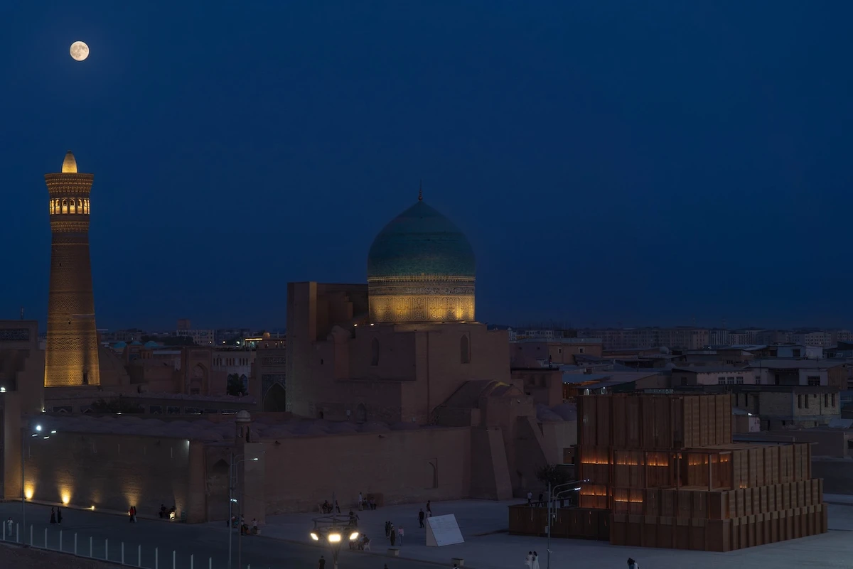 AlMusalla at the Bukhara Biennial. (Photo by Sara Saad, Courtesy Diriyah Biennale Foundation)