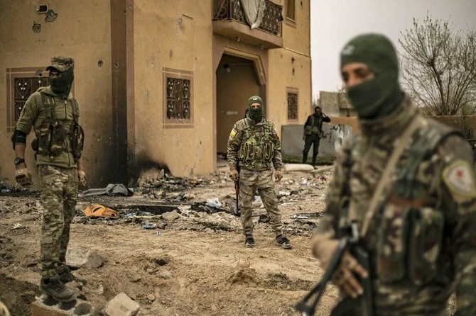 Iraqi intelligence services are questioning 47 French nationals, recently transferred from Syrian Kurdish custody, over their alleged involvement in crimes committed in Iraq by the Daesh group, officials said Friday. (AFP/File)