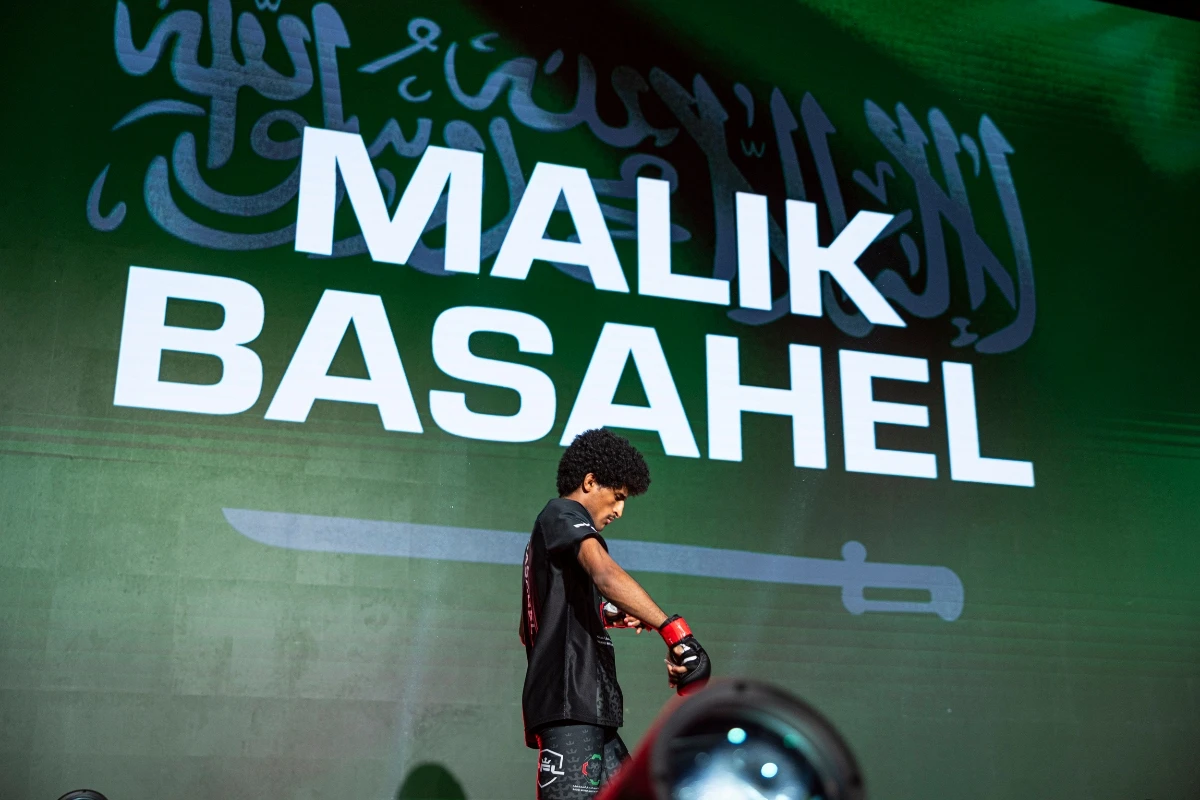 Saudi's Malik Basahel returns to action on Saturday when he takes on Egypt’s Ahmed “The Ninja” Mostafa. (PFL MENA)