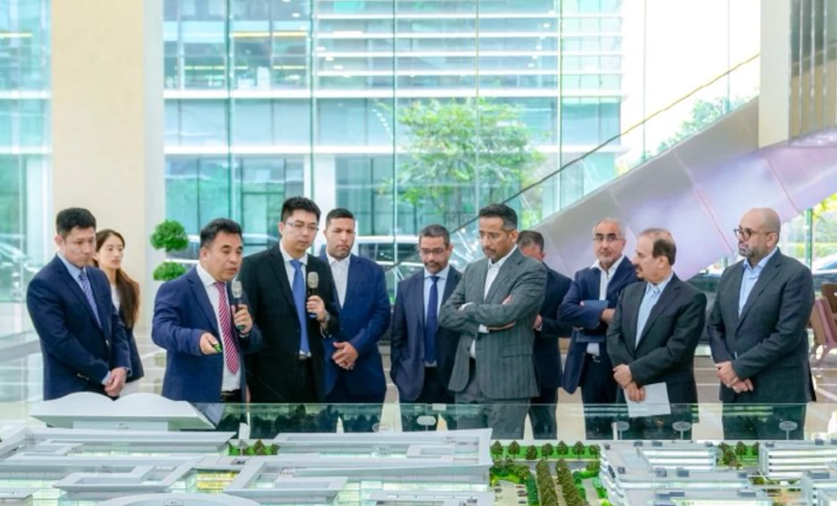 Minister of Industry and Mineral Resources Bandar Alkhorayef met with leaders of ZGC Group as part of his trip to China. X/@Jarrah_4