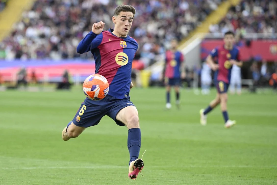 The 21-year-old Spain international, who tore his anterior cruciate ligament (ACL) in November 2023. (FILE/AFP)