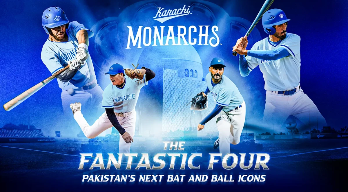 Karachi Monarchs have added four Pakistani players to their roster ahead of the inaugural Baseball United season. (Baseball United)