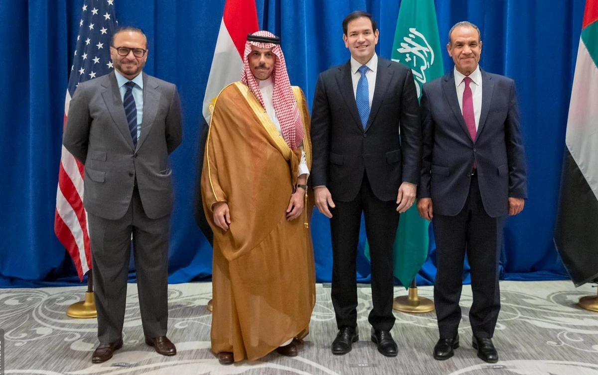 The meeting took place on the sidelines of the UN General Assembly in New York.