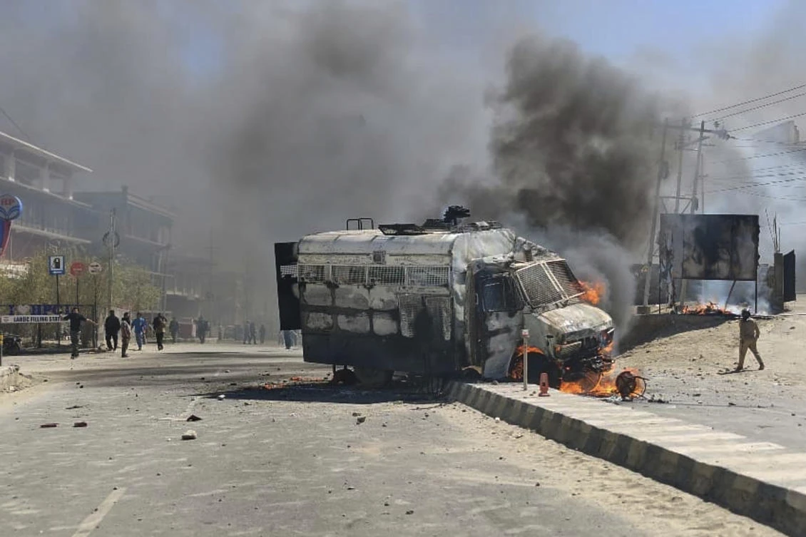 Security tightened in India’s Ladakh after deadly protests