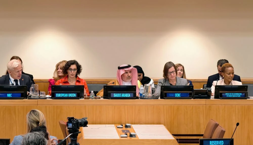 ‘Transform despair to hope’ in Gaza, pleads Saudi aid chief