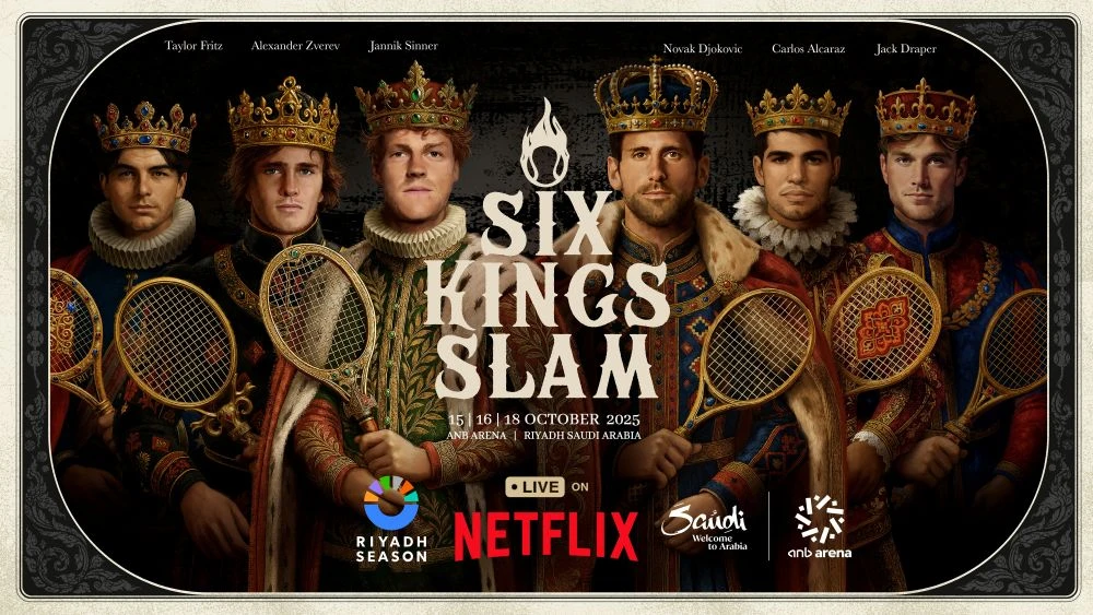Turki Alalshikh announces ticket sales for Six Kings Slam tennis showdown in Riyadh