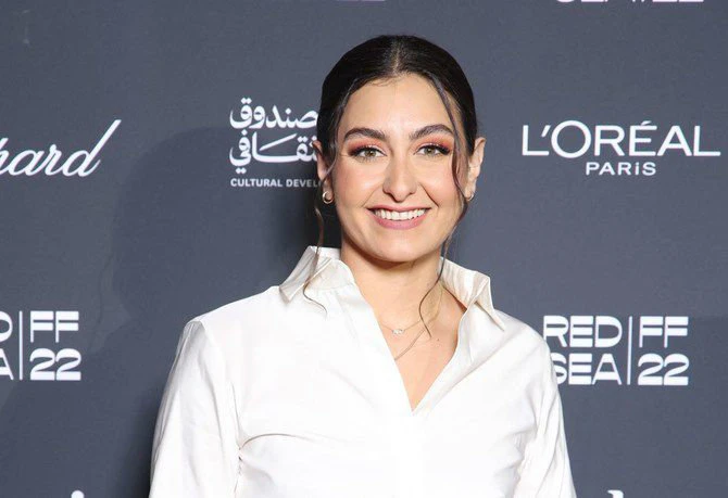 Director Shahad Ameen during her attendance at the Red Sea International Film Festival. (Supplied)