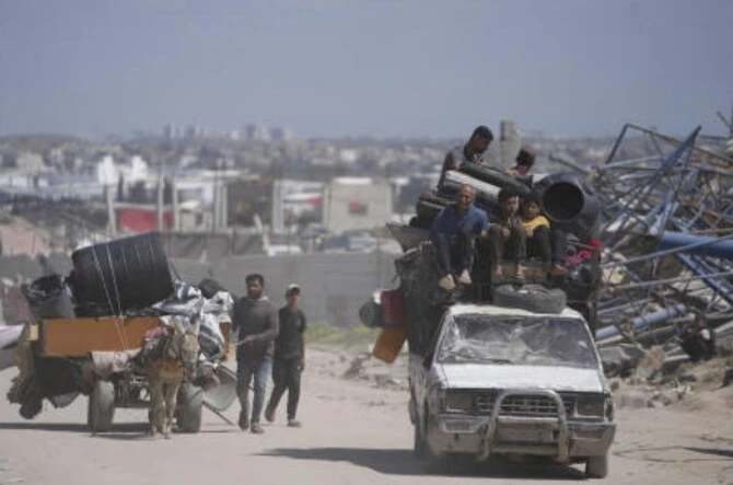 A group of countries has called on the international community to deny Israel “the tools of genocide.” (AP/File Photo)