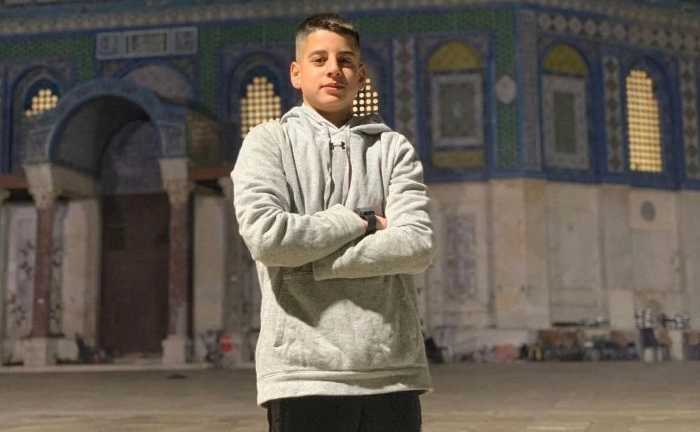 Mohammed Ibrahim, the 16-year-old Palestinian American being held in an Israeli prison for allegedly throwing stones at Israeli authorities. (Supplied)