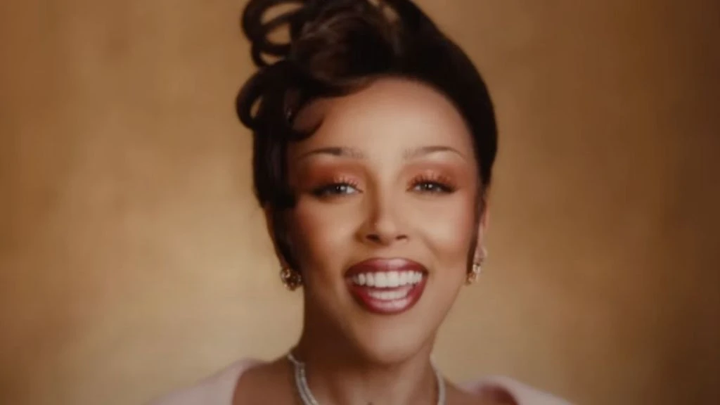 US rapper and singer Doja Cat released a music video for her latest single “Gorgeous” over the weekend. (YouTube/ Screenshot)