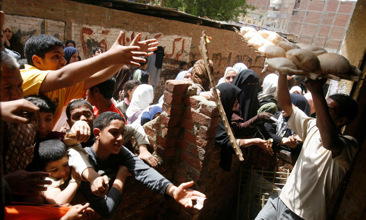In Egypt, Yemen, Pakistan, it fuels poverty-violence loops. (Reuters)