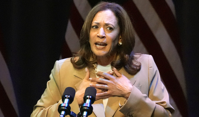 Kamala Harris' new book “107 Days” describes what happened after President Joe Biden stepped aside. (AFP/File)