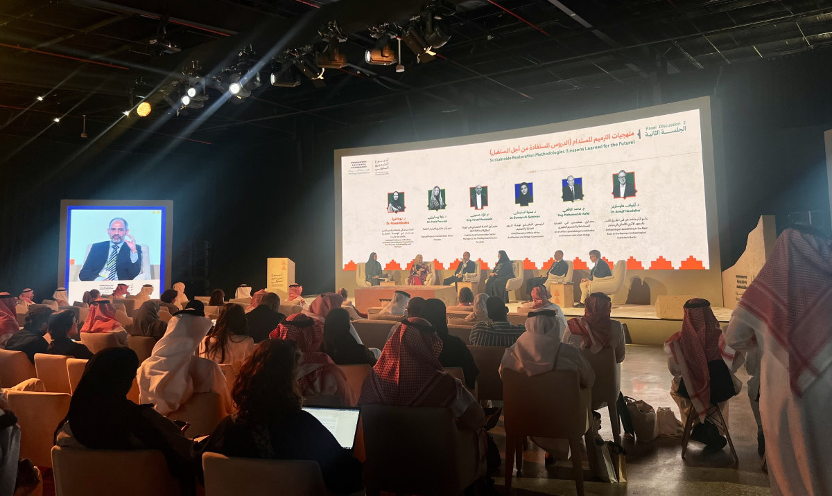 The first day of the International Restoration Week featured a series of panel discussions. (AN photo)