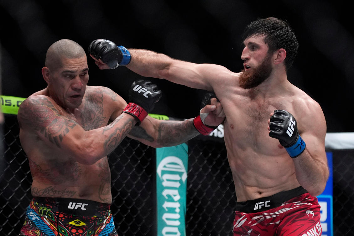 At times, it became a common joke among fans and fighters about how visible Pereira was during his camp. (AP)