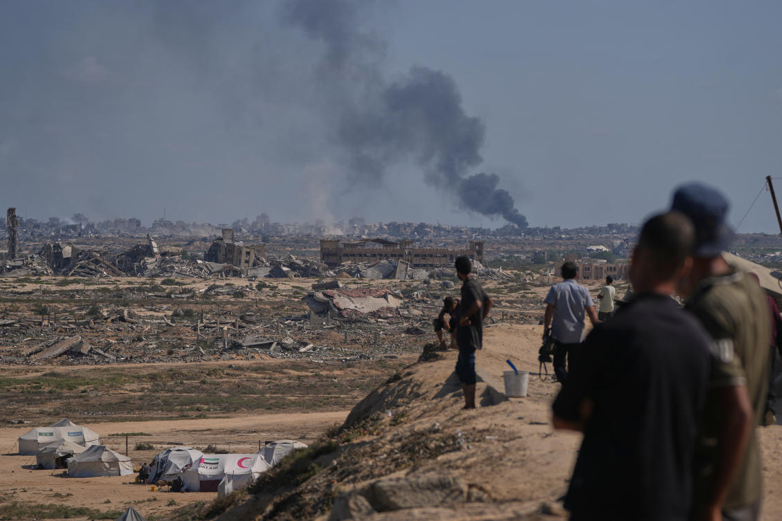 The United Nations on Friday insisted there was no safe place for Palestinians ordered to leave Gaza City and that Israel-designated zones in the south were “places of death”.(AP)