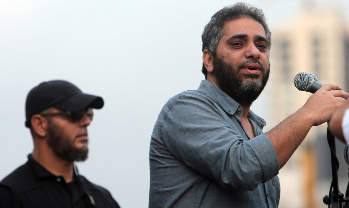 Fadl Shaker, a popular singer born to a Palestinian mother and a Lebanese father. (AFP/File)