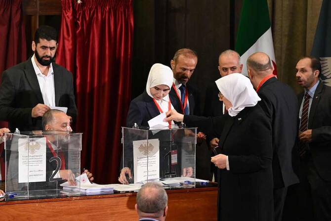 With every vote, Syria is proving that renewal is not only possible — it is already underway (File/AFP)