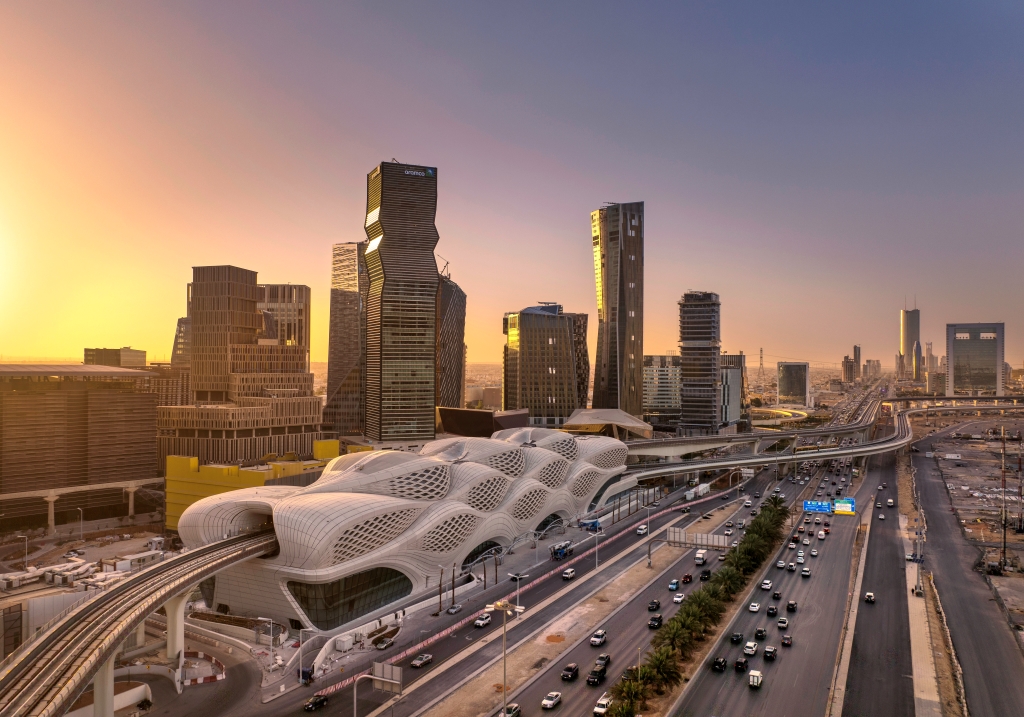 Riyadh Metro is designed to serve 3.6 million daily commuters. Supplied