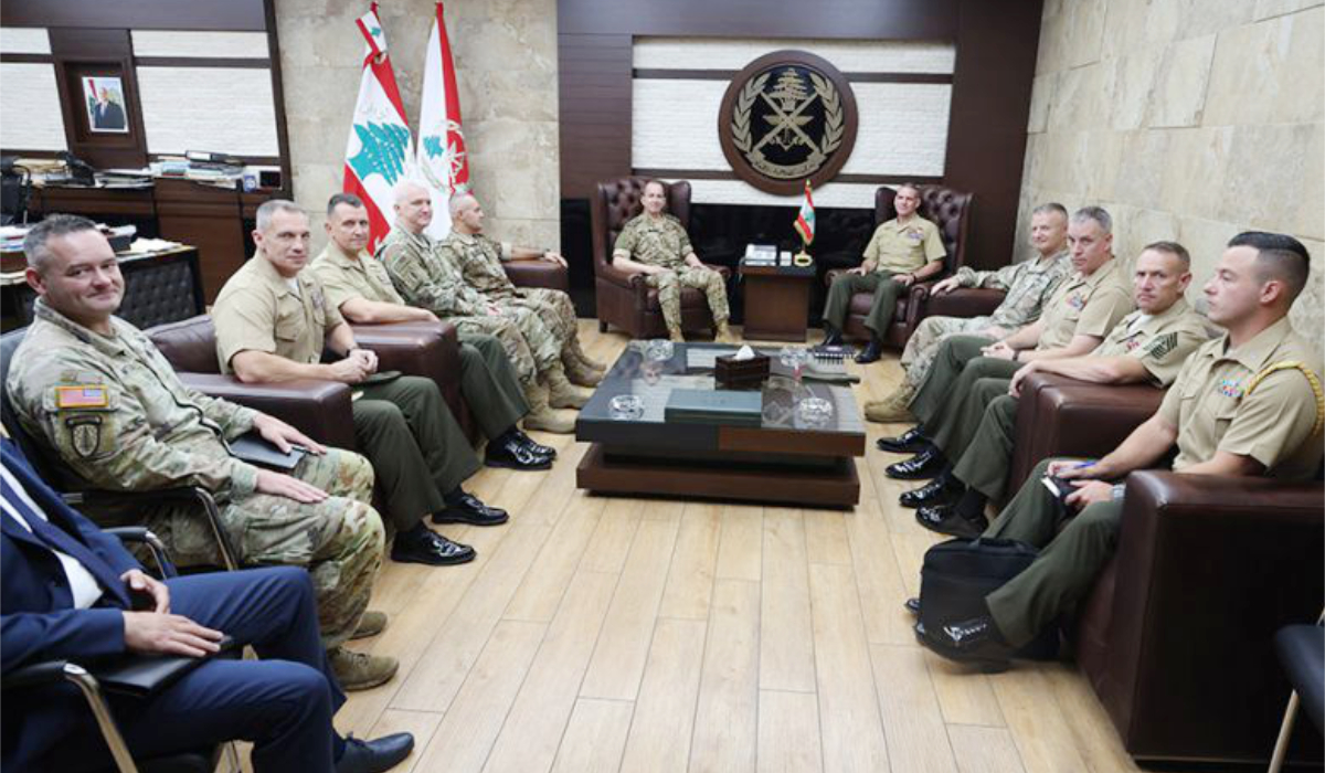 Lebanon’s army was tasked in August with drafting and overseeing the plan to disarm Hezbollah. (Supplied)
