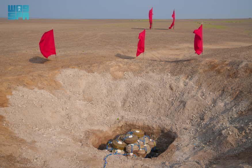 Saudi initiative dismantles 1,319 mines in Yemen during past week