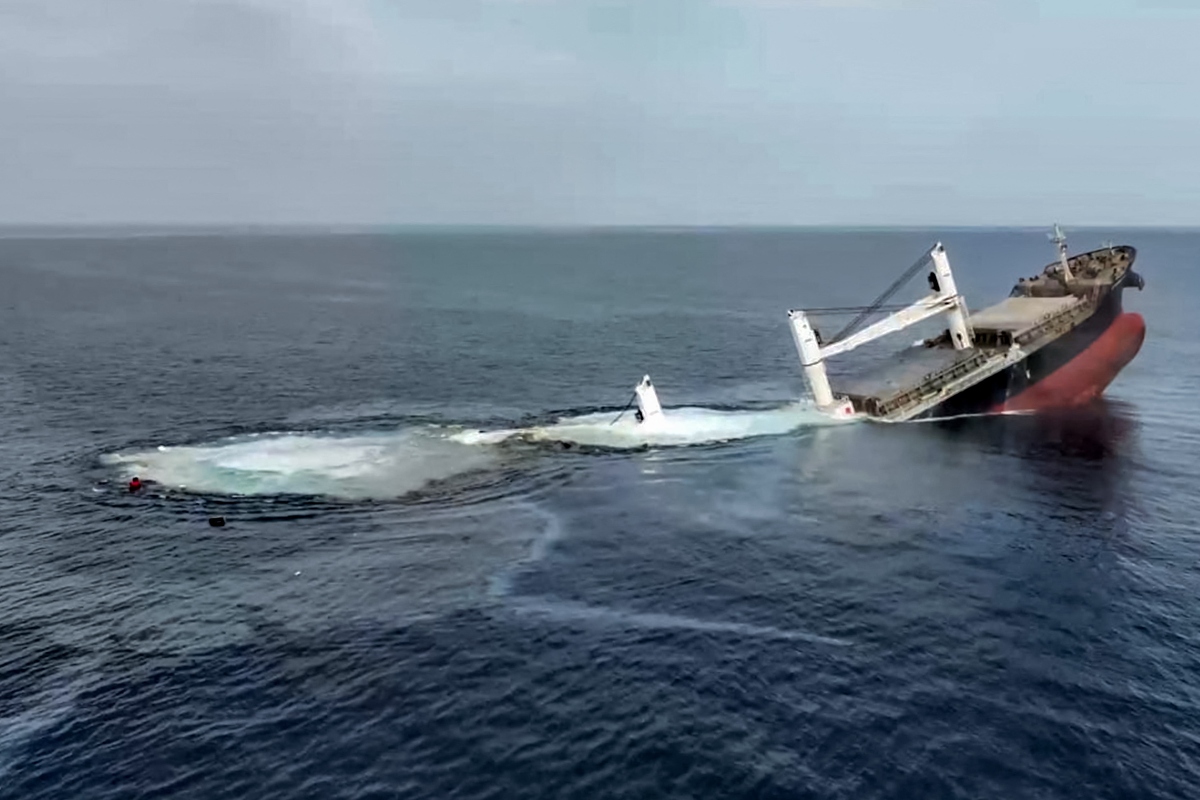 Spliethoff added that one other crew member remained under medical care in Djibouti. (AFP filephoto)