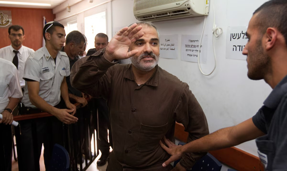 Ibrahim Hamed, who had been on Israel’s wanted list for eight years before his arrest, was the top West Bank commander of the Izz El-Deen Al-Qassam Brigades, the Hamas military wing. (Reuters/File)