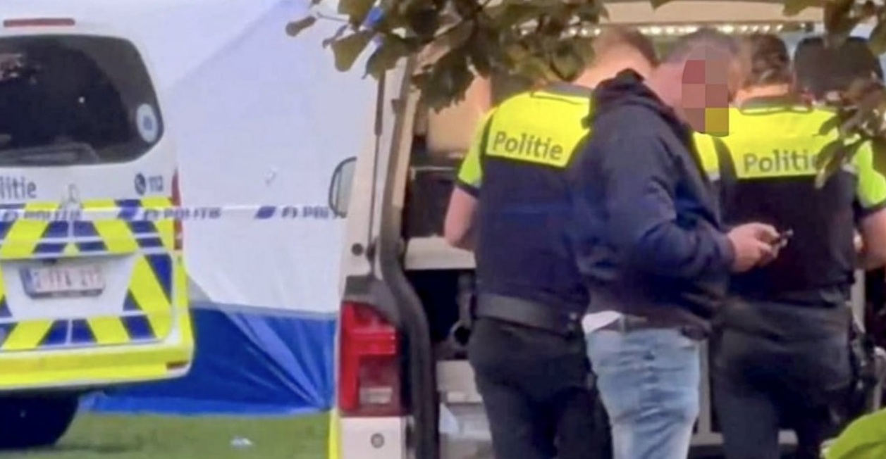 Police in Belgium have arrested three men on suspicion of planning to carry out a militant-style attack on the country’s politicians, after finding a home-made bomb in one of the suspect’s houses, federal prosecutors said Thursday. (X/@5oclockhere)