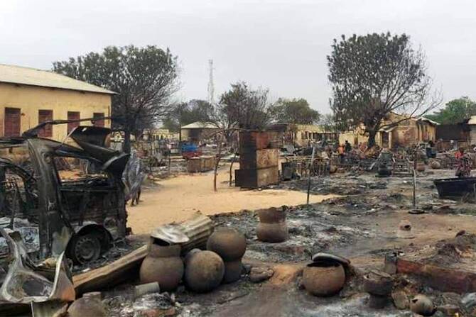 Fighting in and around a displaced persons camp in western Sudan killed at least 53 civilians and wounded more than 60 others over a three-day period this week, the UN human rights chief said, and the death toll is rising. (AFP/File)