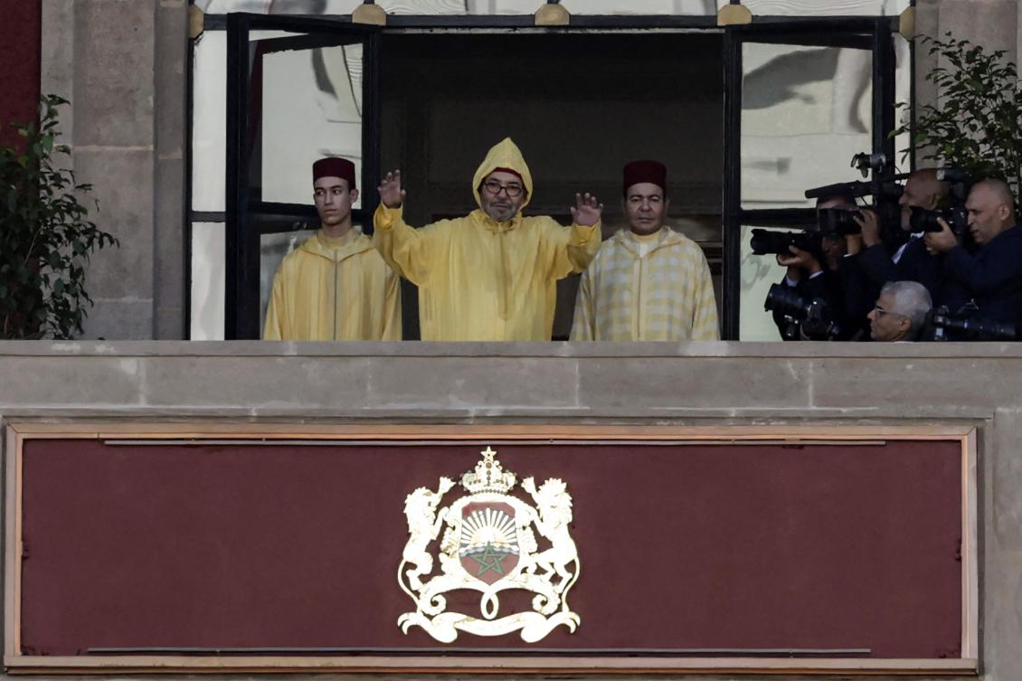 Morocco’s King Mohammed VI on Friday said improving public education and health care was a priority. (AFP)