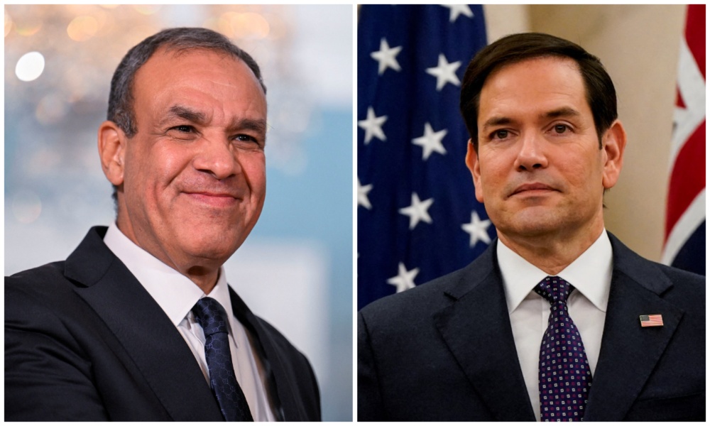 Egyptian Foreign Minister Badr Abdelatty and US Secretary of State Marco Rubio on Saturday discussed preparations for the upcoming Sharm El-Sheikh summit on Gaza’s reconstruction, which will be co-chaired by the Egyptian and US presidents. (Reuters/File Photos)