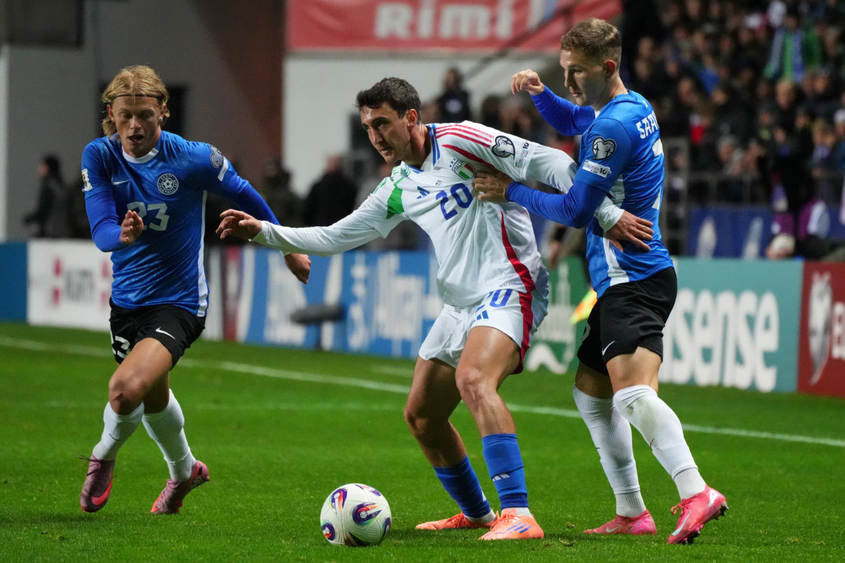 Italy boost World Cup qualifying chances with 3-1 win in Estonia