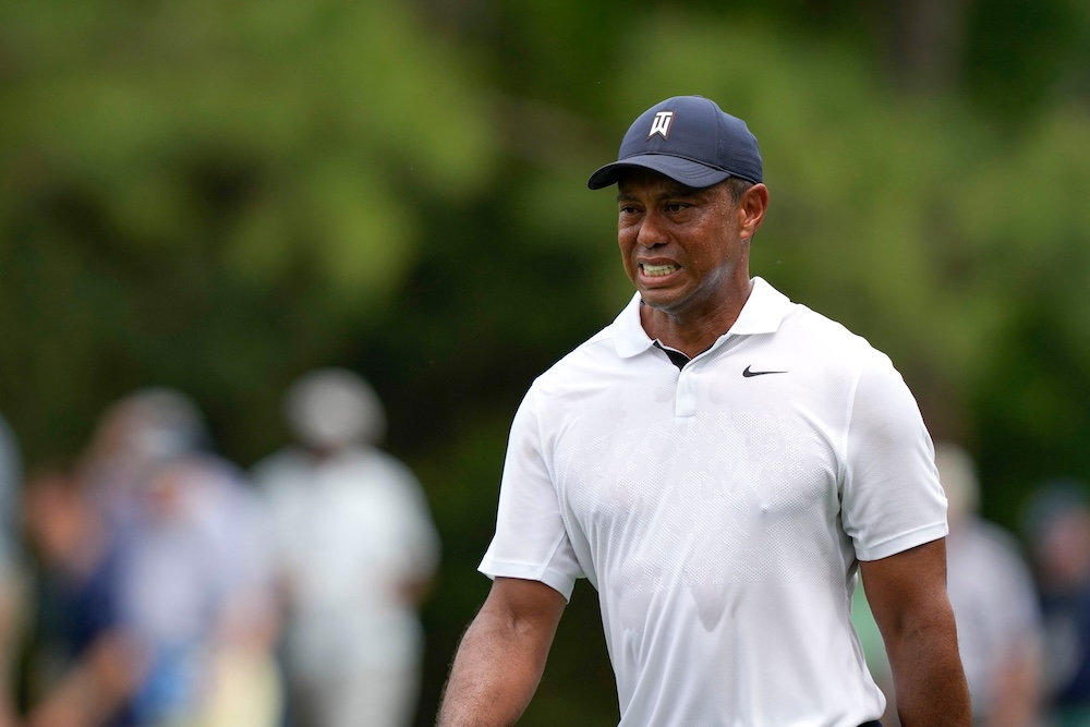 The 15-time major champion’s latest setback likely rules out appearances in December’s Hero World Challenge, which he hosts, and the PNC Championship, where he has played alongside his son Charlie. (AP)