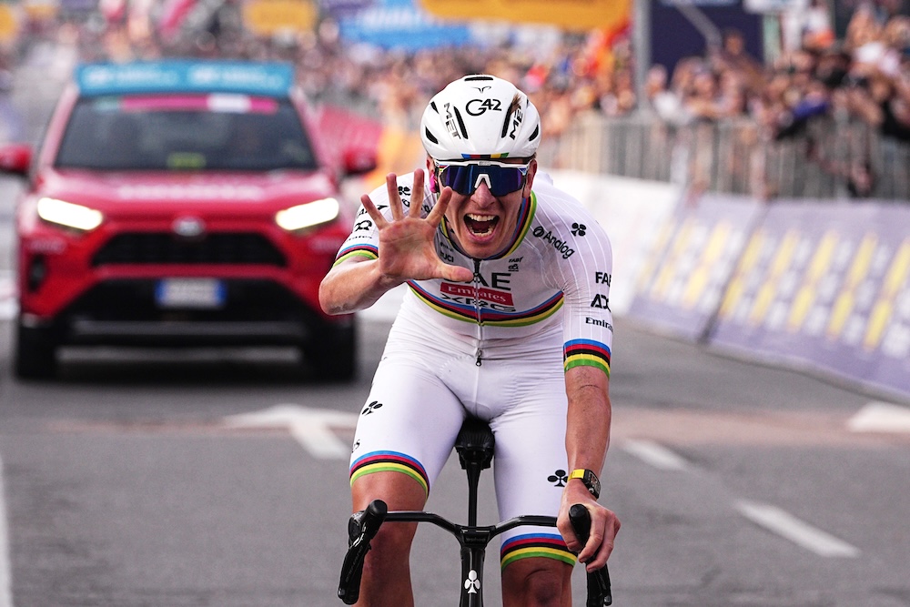 Tadej Pogacar caps incredible season with record-equaling fifth Tour of Lombardy title