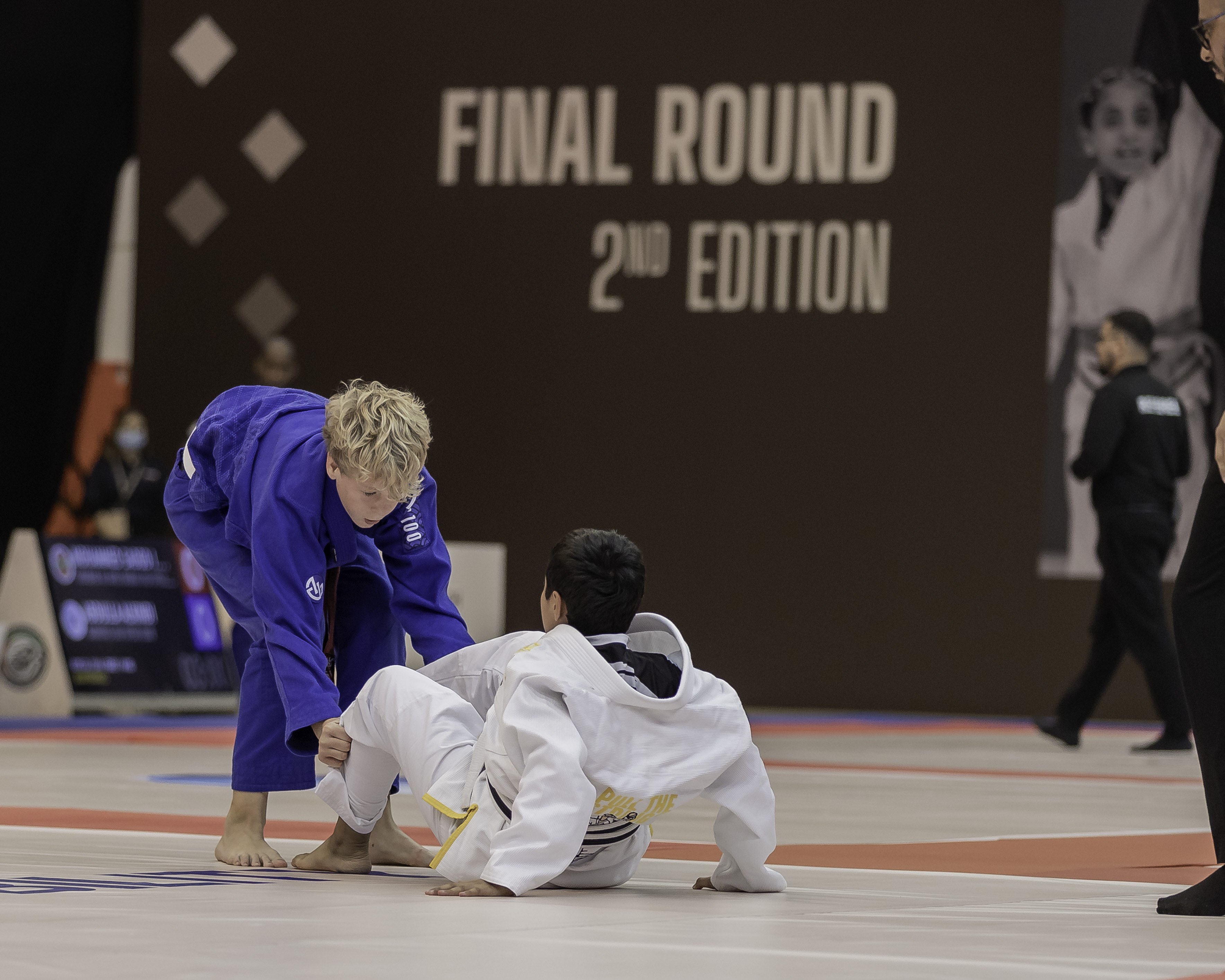 The final round of the Khaled bin Mohamed bin Zayed Jiu-Jitsu Championship will conclude on Sunday. UAEJJF