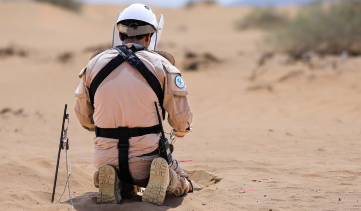 The project trains local demining engineers and provides them with modern equipment. (Supplied)