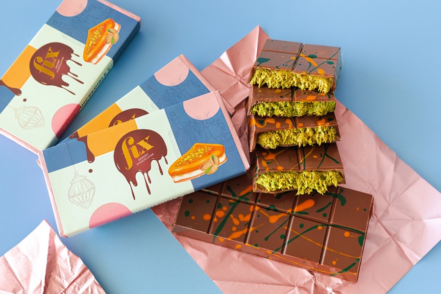 The UAE-based brand behind “The Original Dubai Chocolate,” was co-founded by Hamouda and Yezen Alani in 2021. (Supplied)