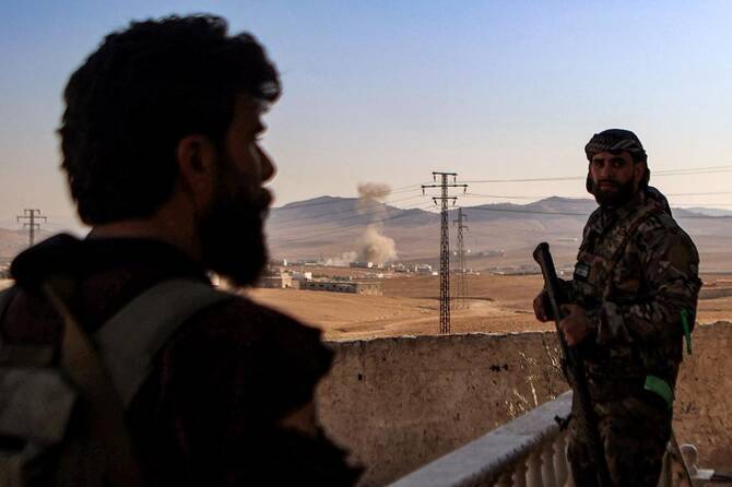 Turkiye’s President Recep Tayyip Erdogan said Syrian Kurdish forces' quick integration into Syria would help accelerate the country's development and promote national unity, in remarks shared by his office Tuesday. (AFP/File)