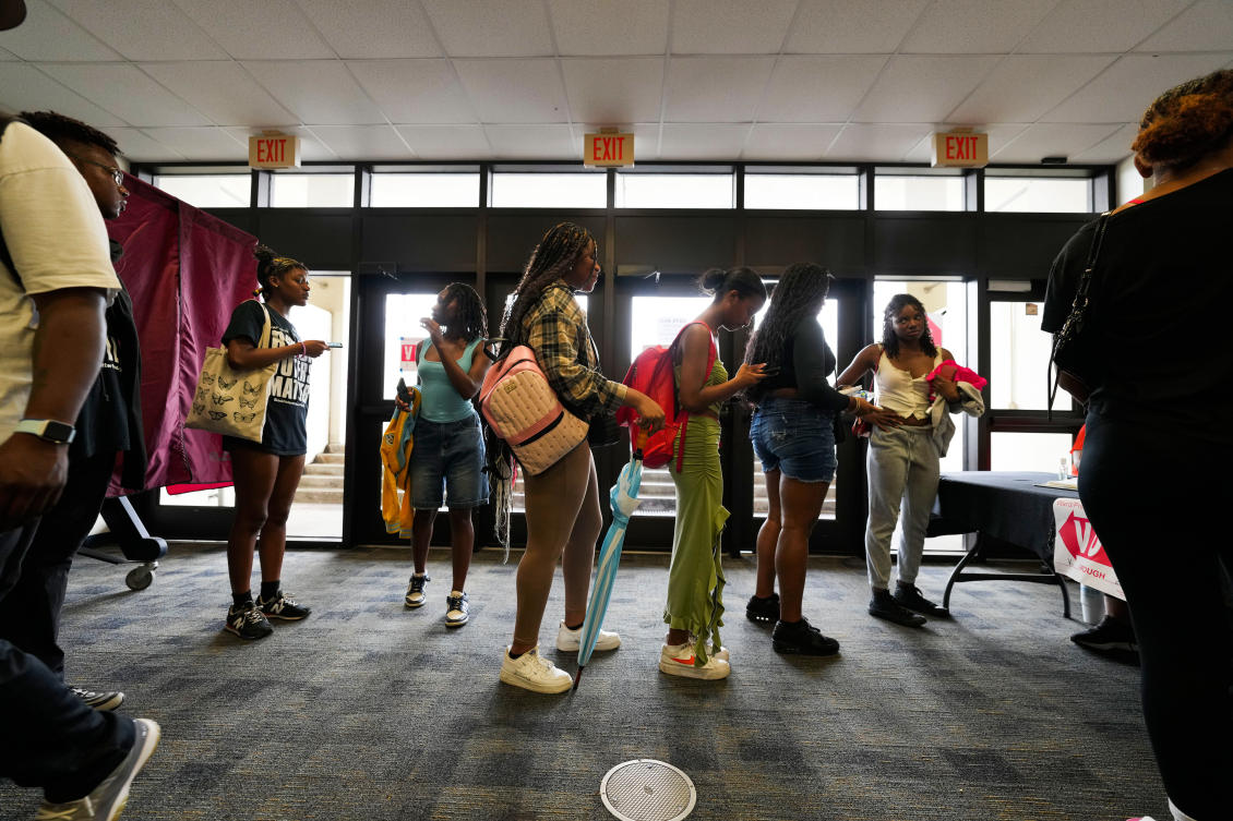 African-Americans tend to overwhelmingly vote Democratic and they make up one-third of the population of Louisiana, which has six congressional districts. (AP)